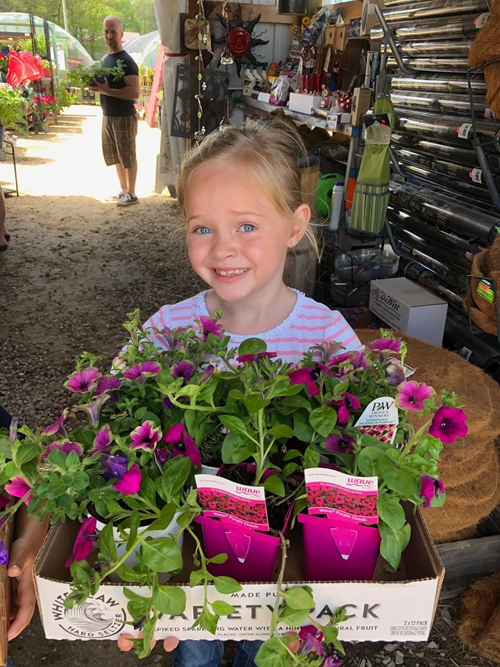 young greenhouse shopper